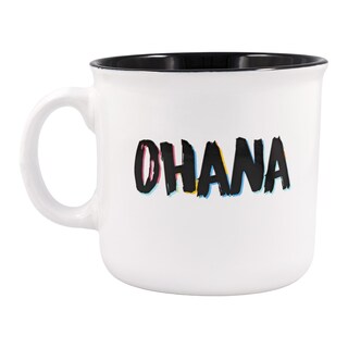 Foto 2 | Foto 2 | Taza de Cerámica Silver Buffalo Disney Lilo And Stitch Ohana 590 ml-Venta Internacional