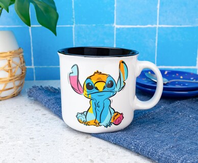 Foto 4 | Foto 4 | Taza de Cerámica Silver Buffalo Disney Lilo And Stitch Ohana 590 ml-Venta Internacional