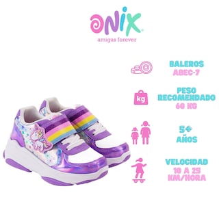 Foto 4 | Foto 4 | Tenis Patín Onix Style Rainbow Magic Multicolor
