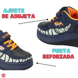 Foto 5 | Foto 5 | Tenis Patín Speed Rollers Style Speed Wolf Azul