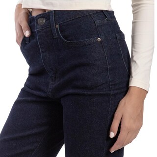 Foto 3 | Foto 3 | Jeans Straight Mujer Balam Bl7277 Azul Oscuro