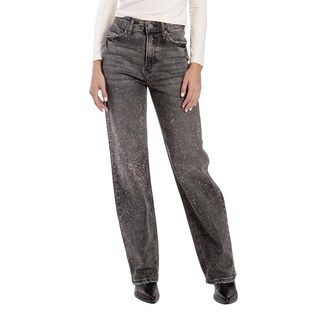 Foto 1 | Foto 1 | Jeans Wide Leg Mujer Balam Bl7239 Gris Oscuro