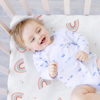 Foto 5 | Foto 5 | Set 2 Sábanas De Cajón Nap Baby Para Mini Colecho 50x90cm - Arcoiris Love