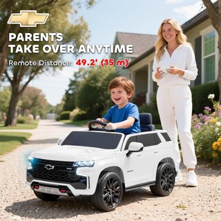 Foto 5 | Foto 5 | Montable Eléctrico Para Niños Tahoe Hl588 Llantas Eva Blanco