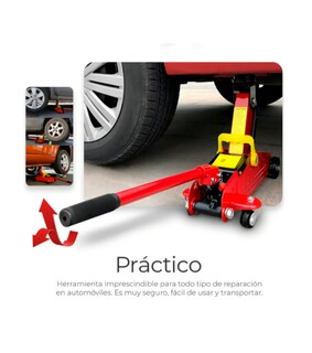 Foto 4 | Foto 4 | Gato Hidraulico De Patín Para Carro 2 Toneladas Portátil