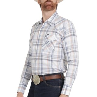 Foto 1 | Foto 1 | Camisa Vaquera Wrangler Hombre Regular Fit Manga Larga 811 Azul Cielo