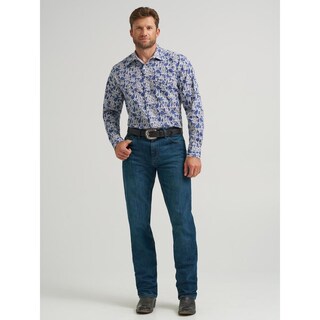 Foto 1 | Foto 1 | Camisa Vaquera Wrangler Hombre Slim Fit Manga Larga 198 Azul