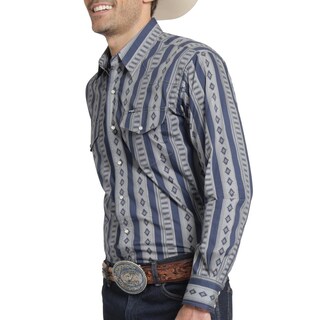 Foto 1 | Foto 1 | Camisa Vaquera Wrangler Hombre Regular Fit Manga Larga 821 Azul Marino