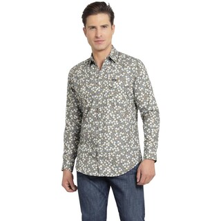 Foto 1 | Foto 1 | Camisa Vaquera Wrangler Hombre Slim Fit Manga Larga 534 Verde Oscuro