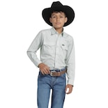 Camisa Vaquera Wrangler Niño Slim Fit Manga Larga 542 Multicolor
