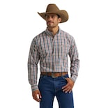 Camisa Vaquera Wrangler Hombre Regular Fit Manga Larga 188 Multicolor