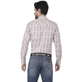 Foto 3 | Foto 3 | Camisa Vaquera Wrangler Hombre Slim Fit Manga Larga 570 Multicolor