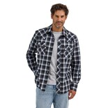 Camisa Vaquera Wrangler Hombre Slim Fit Manga Larga 195 Multicolor