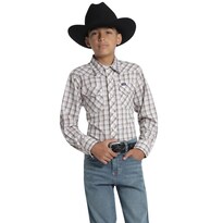 Camisa Vaquera Wrangler Niño Slim Fit Manga Larga 544 Multicolor
