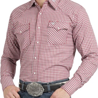 Foto 1 | Foto 1 | Camisa Vaquera Wrangler Hombre Regular Fit Manga Larga 847 Vino
