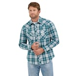 Camisa Vaquera Wrangler Hombre Slim Fit Manga Larga 197 Multicolor