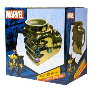 Foto 5 | Foto 5 | Taza de Ceramica Marvel Thanos Infinity Gauntlet 600 ml - Venta Internacional