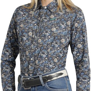 Foto 5 | Foto 5 | Blusa Vaquera Wrangler Mujer Slim Fit Manga Larga 687 Azul Marino