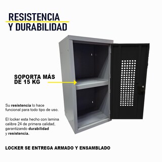 Foto 4 | Foto 4 | Locker Metalico Alvek 1 Puerta Candado Oficina Casa