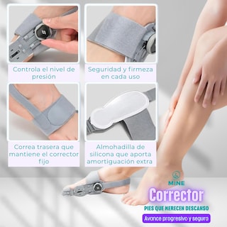 Foto 7 | Foto 7 | Corrector De Juanetes Ortopédico Nocturno Con Férula Ajustable Para Hallux Valgus | Alivio Dolor Pie Y Dedo Gordo | Diseño Ambid