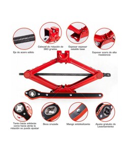 Foto 3 | Foto 3 | Kit De Gato Hidraulico Portátil Para Auto Mecanico Tijera