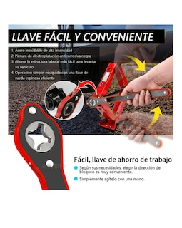 Foto 4 | Foto 4 | Kit De Gato Hidraulico Portátil Para Auto Mecanico Tijera