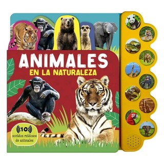 Foto 1 | Foto 1 | Libro Infantil Animales En La Naturaleza Con 10 Sonidos