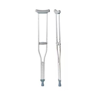 Foto 2 | Foto 2 | Drive Medical Muleta De Aluminio Con Cómoda Almohadilla Para Axilas Y Agarre De Mano Gris Adulto