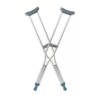 Foto 3 | Foto 3 | Drive Medical Muleta De Aluminio Con Cómoda Almohadilla Para Axilas Y Agarre De Mano Gris Adulto