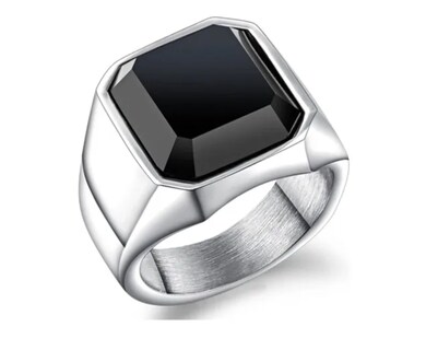 Foto 1 | Foto 1 | Anillo Xtellar Hombre Mujer Geométrico Elegante Premium Acero