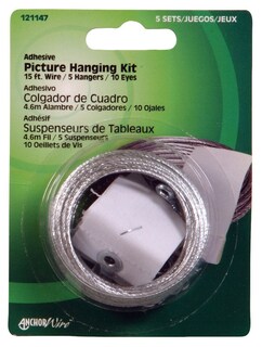 Foto 1 | Foto 1 | Perchas Adhesivas Hillman Anchorwire Chapadas En Acero  1 Kg  5 Unidades  10 Unidades - Venta Internacional.