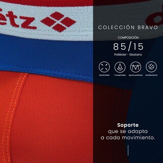 Foto 5 | Foto 5 | Set De 3 String Para Hombre Bravo Dietz Innovadora