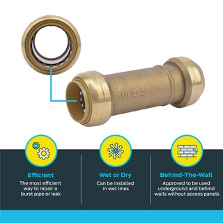 Foto 3 | Foto 3 | Acoplamiento Deslizante Sharkbite U3020lfa De 1 Pulgada Para Pex Cobre Cpvc - Venta Internacional.