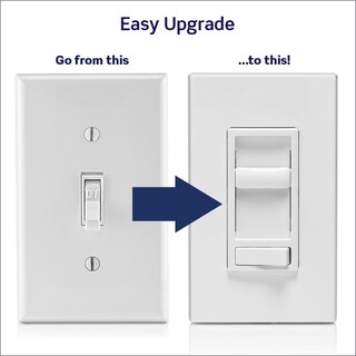 Foto 2 | Foto 2 | Interruptor De Intensidad Leviton Sureslide 6674-p0w Para Bombillas Led - Venta Internacional.