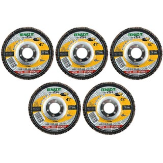 Foto 1 | Foto 1 | Pack 5 Disco Laminado Pulido Desbaste 4-1/2'' G40 Austromex