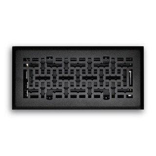 Foto 1 | Foto 1 | Difusor De Suelo Truaire Decorative Grille  Negro Mate  10 Cm X 30 Cm - Venta Internacional.