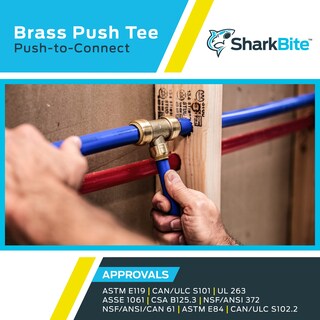 Foto 5 | Foto 5 | Accesorio De Plomería Sharkbite De Latón Con Conexión A Presión En T De 1 Pulgada - Venta Internacional.