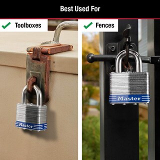 Foto 4 | Foto 4 | Padlock Master Lock 5t Para Exteriores Con Llave Paquete De 2 Unidades Con Llave Similar - Venta Internacional.