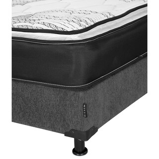Foto 3 | Foto 3 | Colchón Spring Air Premier King Size+box Dicasa Gris Carbón+almohada Royal+protector Ultra