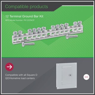 Foto 3 | Foto 3 | Bloque De Terminales Schneider Electric Pk12gtacp Barra De Tierra De 12 Terminales - Venta Internacional.