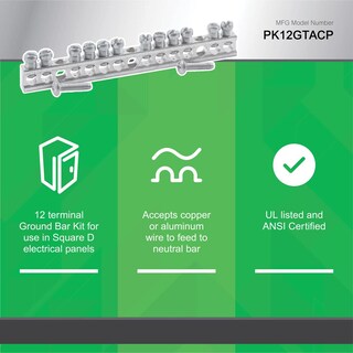 Foto 4 | Foto 4 | Bloque De Terminales Schneider Electric Pk12gtacp Barra De Tierra De 12 Terminales - Venta Internacional.