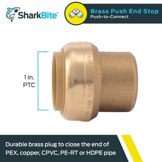 Foto 2 | Foto 2 | Tapa De Empuje Sharkbite U520lfa Para Instalación De Fontanería De 1 Pulgada - Venta Internacional.