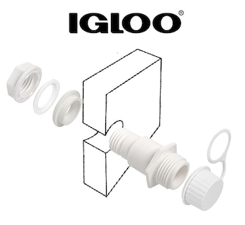 Foto 4 | Foto 4 | Tapón De Drenaje Roscado De Repuesto Para Refrigeradores Igloo - Venta Internacional.