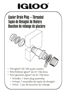 Foto 5 | Foto 5 | Tapón De Drenaje Roscado De Repuesto Para Refrigeradores Igloo - Venta Internacional.