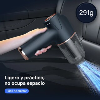 Foto 4 | Foto 4 | ''aspirador De Mano Portátil Usb Recargable 3 En 1 Profesional Negra Dorada ''