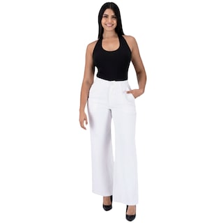 Foto 3 | Foto 3 | Pantalón Chino Britos Jeans Mujer Recto Hueso 025906
