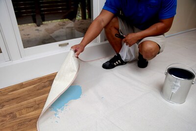 Foto 4 | Foto 4 | Lona Drop Cloth Trimaco Antideslizante Duradera 1 2 X 3 6 M - Venta Internacional.