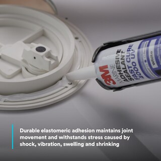 Foto 6 | Foto 6 | Sellador Adhesivo 3m 06580 Marine Waterproof Blanco 295 Ml - Venta Internacional.