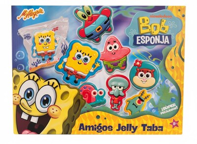 Foto 1 | Foto 1 | Fábrica Amigos Jelly Figuras De Gel Bob Esponja Mi Alegria