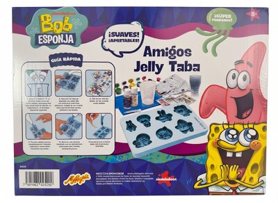 Foto 3 | Foto 3 | Fábrica Amigos Jelly Figuras De Gel Bob Esponja Mi Alegria